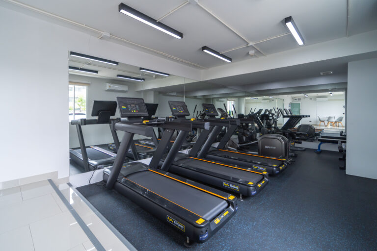 ฟิตเนสมาตรฐาน Sabai Residence บางใหญ่